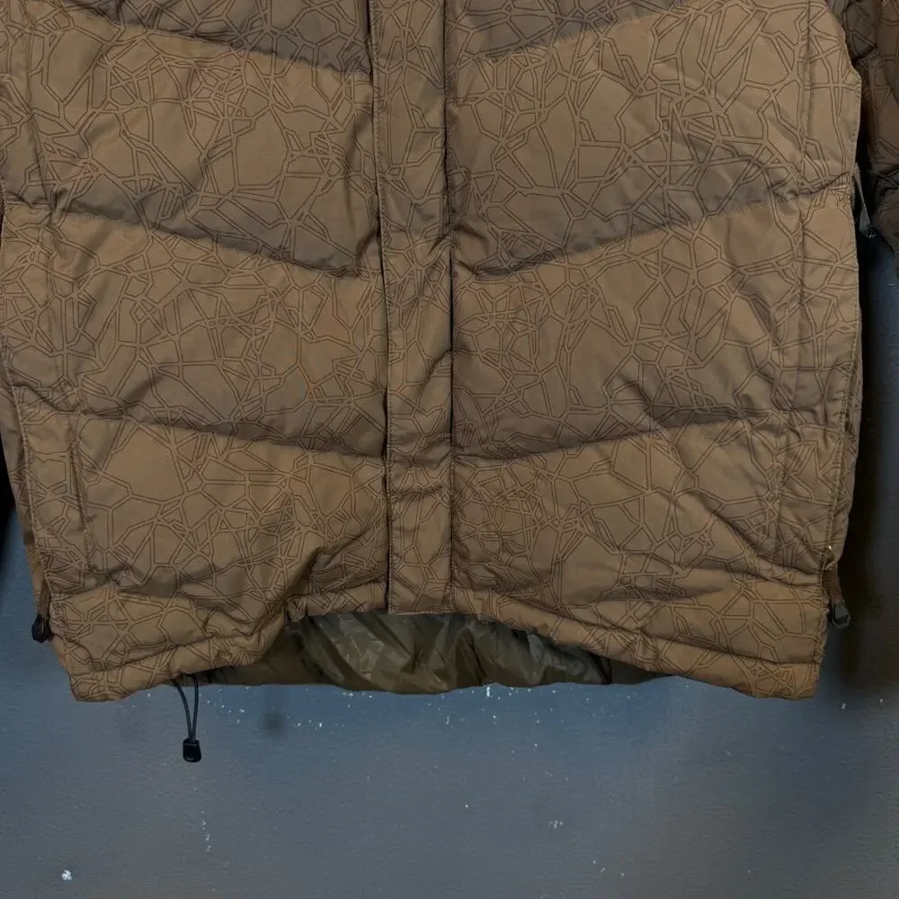 The North Face M men’s brown ski jacket RECCO PRODIGY 600 Goose down insulated